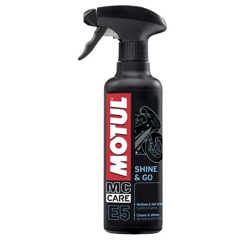MOTUL E5 SHINE & GO MOTOSİKLET PARLATICI CİLA 400 ML
