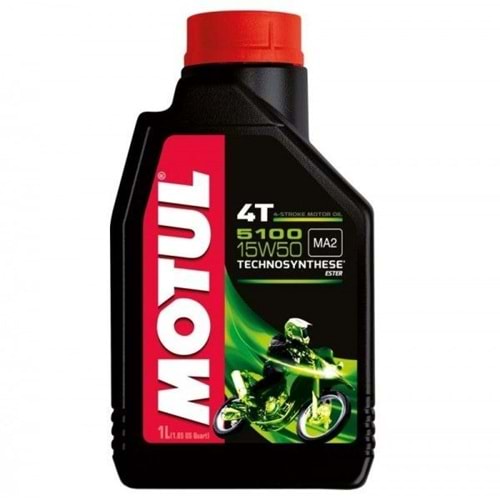 MOTUL 15W/50 4T 5100 SERİSİ 1 LT