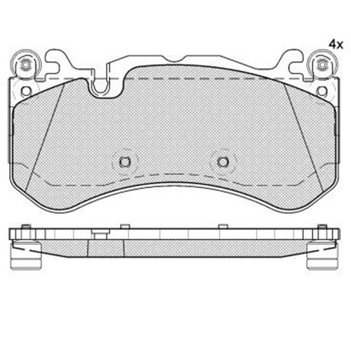 Disk Balata Mercedes C 219 Kasa Ön -
