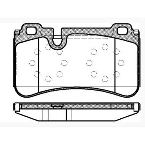 Disk Balata Mercedes C 219 Kasa Arka -