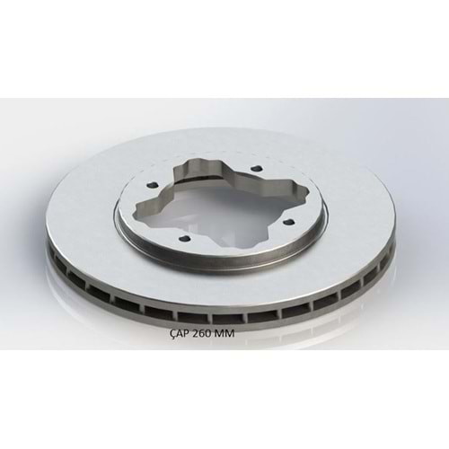 Fren Diski Honda Accord, Civic 1,4 98> Rover 600 93-00 Ön - 260 MM -