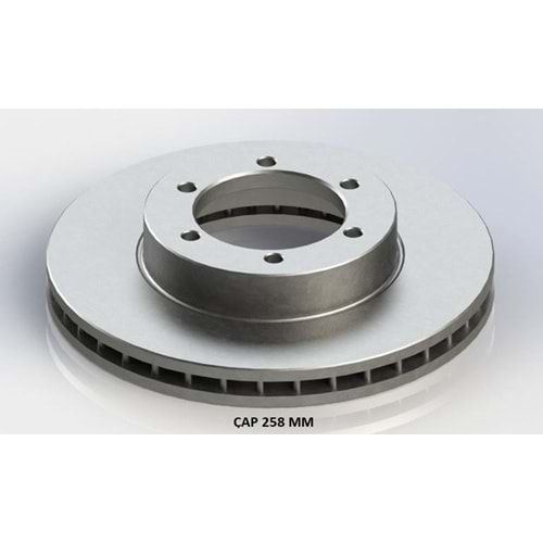 Fren Diski Kia Pregio 95-04 Ön - 258 MM -