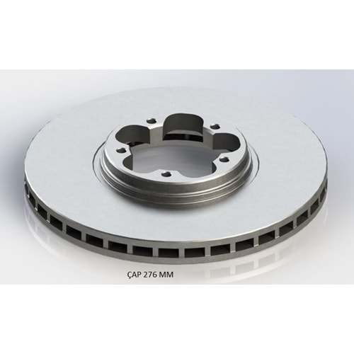 Fren Diski Ford V 184 (Ön Çekiş) Ön - 276 MM