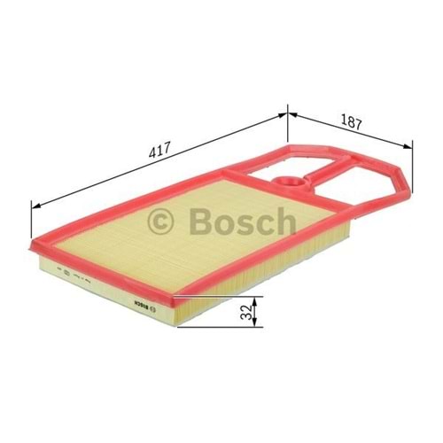 Hava Filtresi Vw, SOKODA, Seat Leon - Bosch
