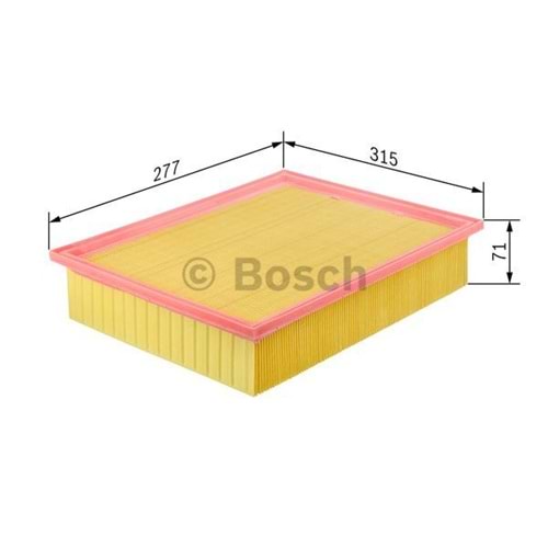 Hava Filtresi Mercedes Vito, Sprinter, V Serisi, Vw Lt, - Bosch