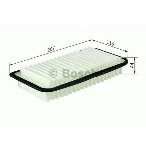Hava Filtresi Toyota Yaris 1.0 99-05, Citroen C1 1.0 05-14, Peugeot 107 1.0 05> - Bosch