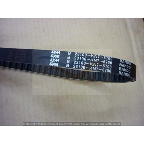 799x19 SYM 1B01KN701 VARYATÖR KAYIŞI ORBIT125 08-09, FIDDLE ESKİ KASA