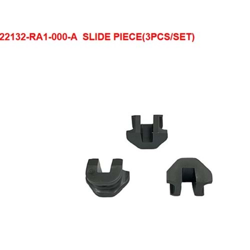 SYM 22132-RA1-000-A VARYATÖR ÖN BAGA TIRNAK KIZAK KAYMA ÖN SET 3 PARÇA-1SET JETX125 ORT, JET142EVO, FIDL4-125, ST200, MIO100