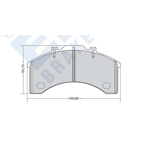 DİSK BALATA ÖN FIAT IVECO EURO TEC/EURO STAR 440E 42 95>
