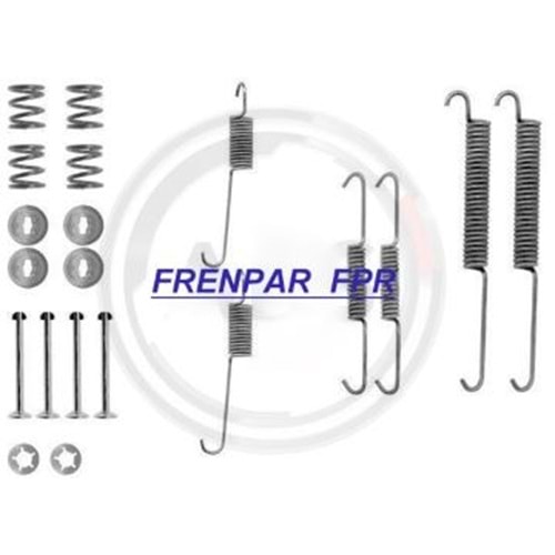 Fren Papuç Çivi Yay Takımı Citroen, Peugeot, Renault
