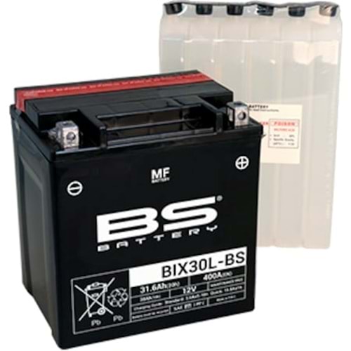 BS BIX30L (YIX30L) 12V-30 AMPER 400 CCA BAKIMSIZ AKÜ HARLEY DAVIDSON