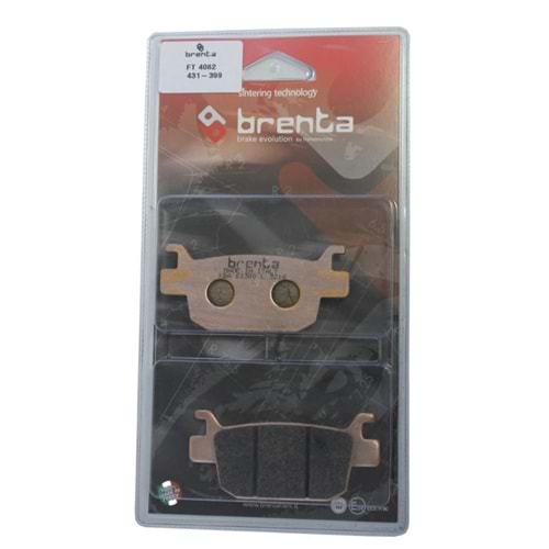 415 BRENTA SİNTERLİ BALATA ARKA FORZA 300, SH125, SH300, SH150 (FT4082)