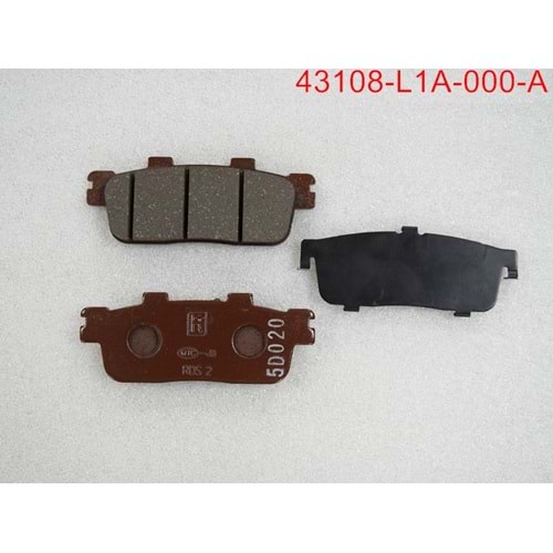 427 SYM 43108-L1A-000-A DİSK FREN BALATASI*