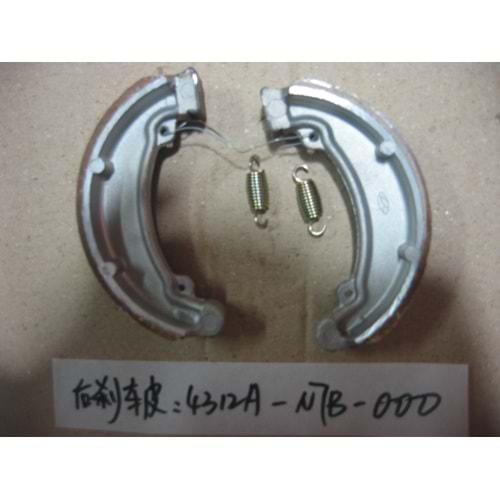 SYM 4312A-N7B-000 PAPUÇ FREN BALATA ARKA XS 125
