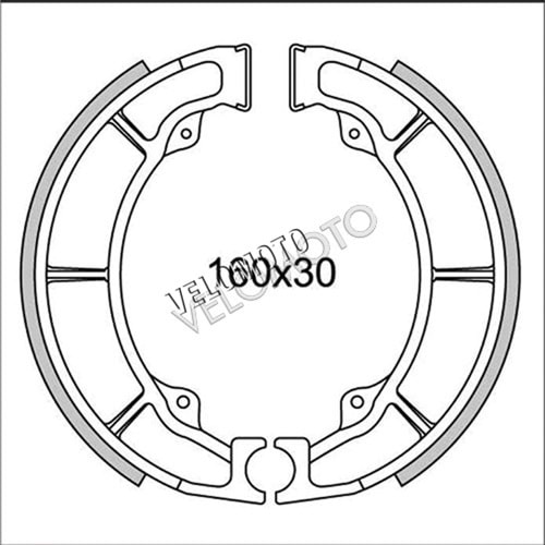 FREN BALATA KAWASAKİ EL 250, EN 500 VULKAN, ER-500, GPZ 500 S, W 650 97-06 - NEWFREN