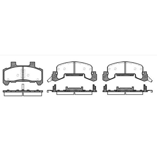 Disk Balata Chevrolet Cavailer Corsica 3.1 Ön -
