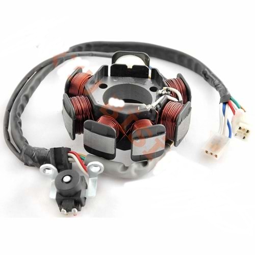 STATÖR YBR125 2004 7 Lİ 37-97-31 mm 3D 8K