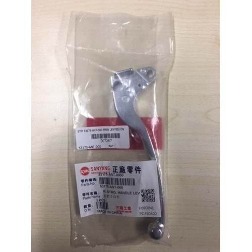 SYM 53175-ANT-000 FREN LEVYESİ ÖN JET 14 125 ie, orbit 2, mio 50