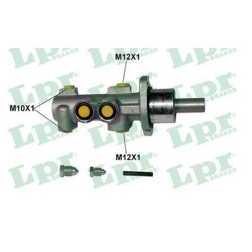 Fren Ana Merkezi Abs siz Peugeot 206, 306 - 20,64 mm