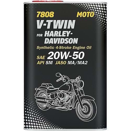 MANNOL 7808 V-TWİN SENTETİK 20W50 HARLEY DAVIDSON