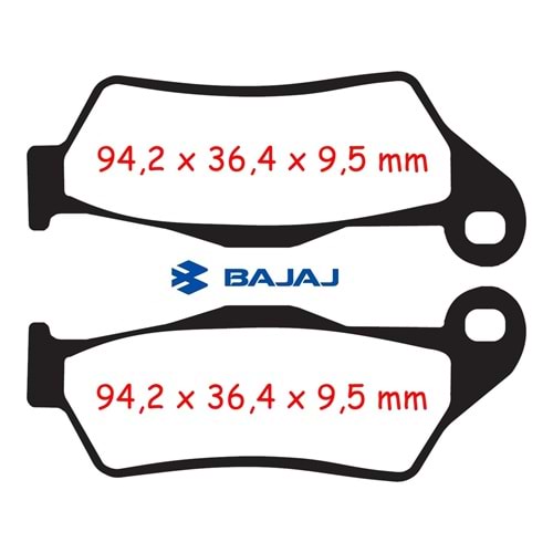 181 ÖN FREN DİSK BALATASI JL131805 ORJ BAJAJ PULSAR NS 200-RS 200-220-NS 150-DİSCOVERY 150 F