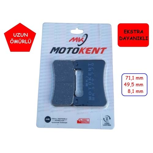 379 ÖN FREN DİSK BALATASI MTK SUZUKİ GSX-R 1300 HAYABUSA(2008-2012) KAWASAKİ Z 1000 SX