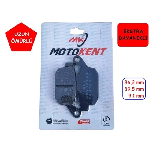 496 ARKA FREN DİSK BALATASI MTK RX3İ EVO (2016-....) HONDA NC 700-750 XL600-650-700 CBR250