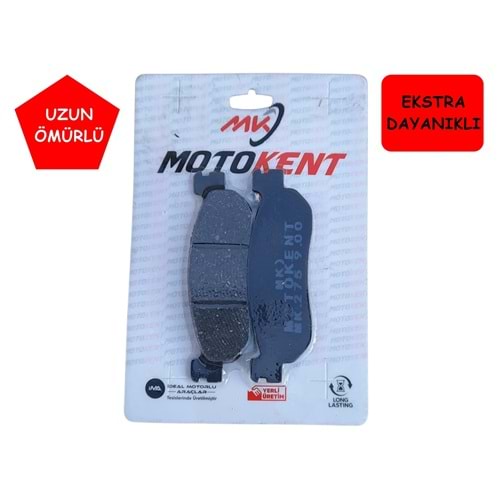 275 XMAX 250 ARKA FREN DİSK BALATASI (05-13) MTK Yamaha XMAX 250 (2005 - 2013