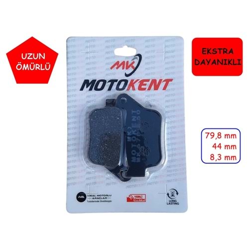 678 XMAX 250 ARKA FREN DİSK BALATASI (2014-16)