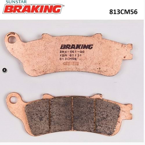 261 Braking Sinterli Ön ve Arka Fren Balatası (813CM56)