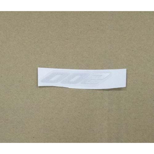 SYM 87130-X9A-000 SYM_LOGO STICKER ON KAPAGI KUTUSU