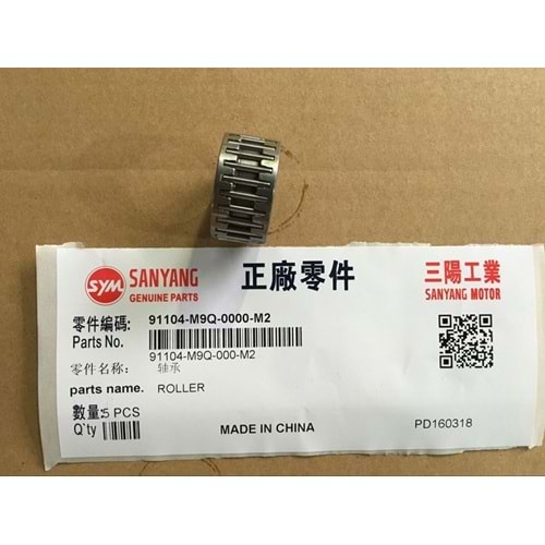 SYM 91104-M9Q-000-M2 MARŞ MASURA RULMANI Jet 1 4 200 Abs İe, X-Pro 125