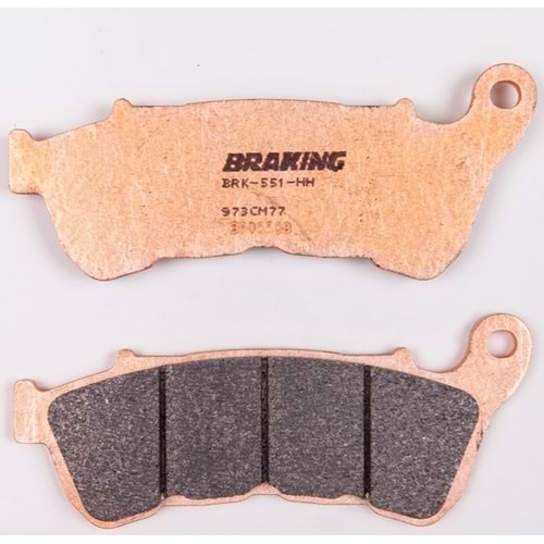640 FREN BALATASI ÖN SİNTERLİ HARLEY DAVIDSON BRAKING 973CM77