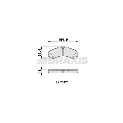 Disk Balata Renault Mascott, İveco Daily 99-06 Ön -
