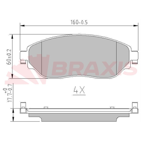 Disk Balata Renault Trafic III 1.6 DCİ Ön -