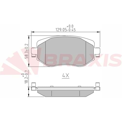 Disk Balata Renault Megane IV Ön