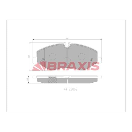 Disk Balata Mercedes Vito (W447) 111 CDI Ön -