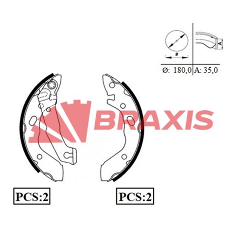 KampAna Balata Hyundai Excel 1.3 İ 90-95, Accent II 1.5 İ 89-95 -