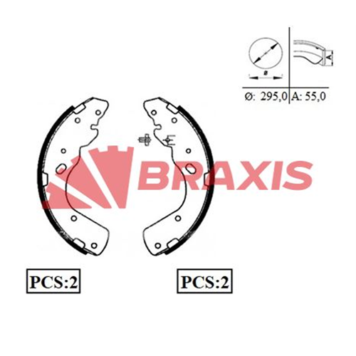 Kampana Balata Nissan Navara, Ford Rancer, Mazda B2500, B2200 98-06 ***