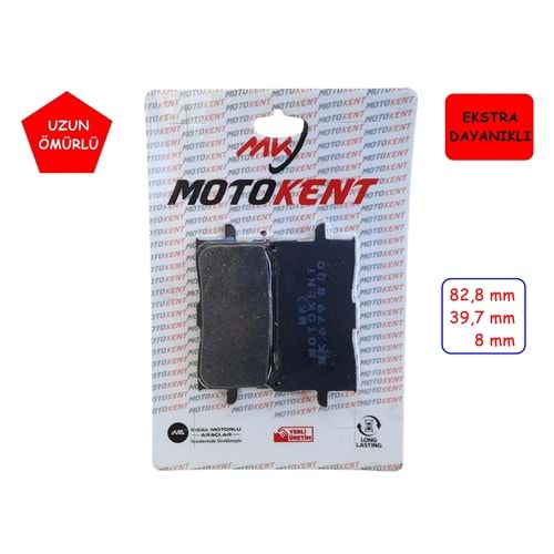 679 ÖN FREN DİSK BALATASI MTK HONDA CB 250R(18-24) CB 650R(19-26) CBR 650R(19-26)