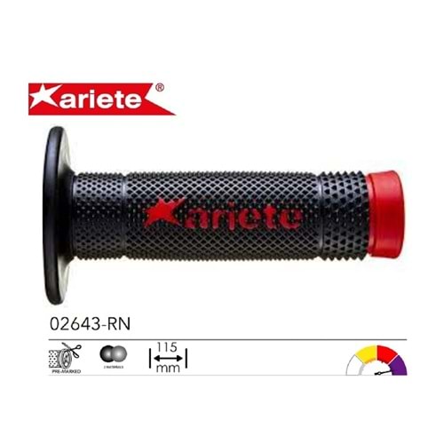 Ariete Elcik Takım Off Road Kırmızı-Siyah