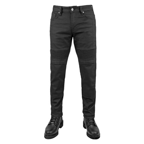 Black Iron Flexi V4 Korumalı Motosiklet Kot Pantolonu Erkek Siyah - 31-32
