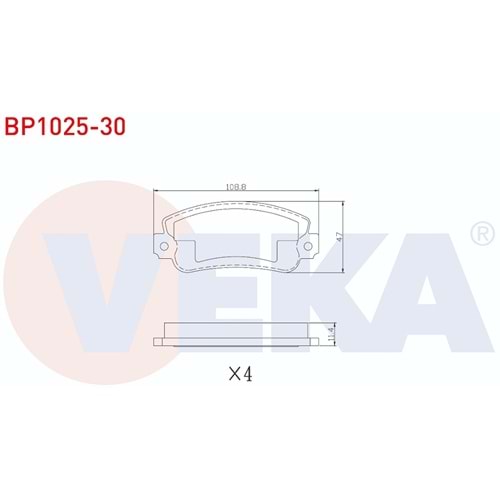 Disk Balata Fiat Tempra 2,0 Arka -