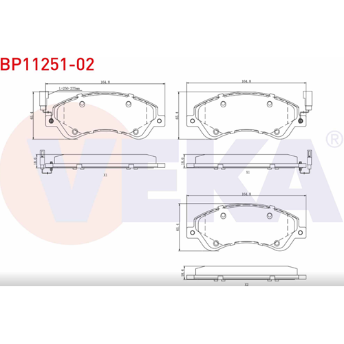 Disk Balata Ford Transit (V347) 2.2 Ön -