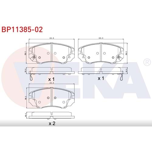Disk Balata Opel İnsignia 1,6İ Ön -