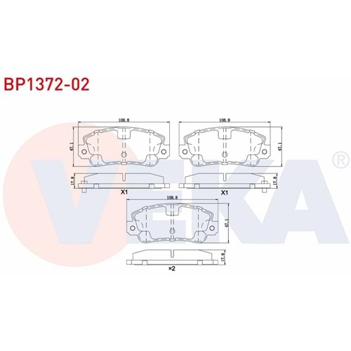 Disk Balata Fiat Uno, Seat İbiza Ön -