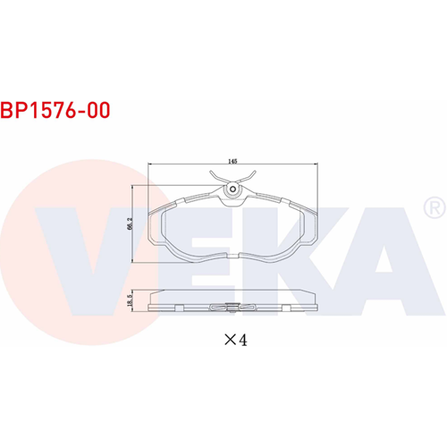 Disk Balata Land Rover, Range Rover II Ön -