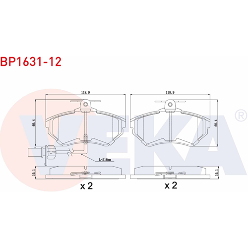 Disk Balata Vw Passat 1.6 Ön -