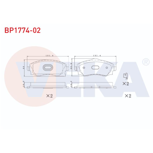 Disk Balata Opel Corsa C Ön -