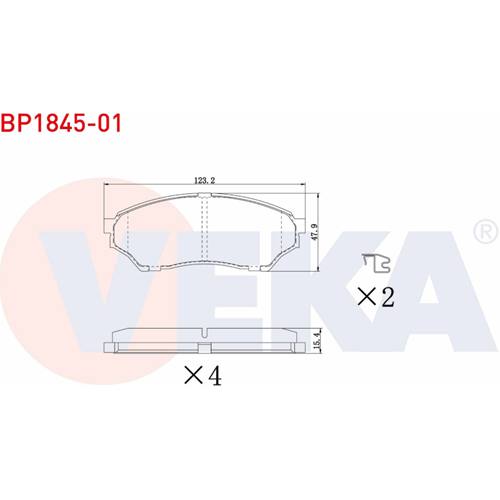 Disk Balata Mitsubishi Pajero Pnin Ön -
